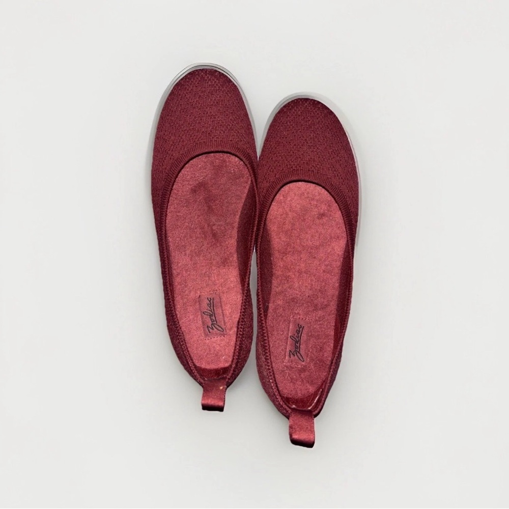 Red Ballet Flats